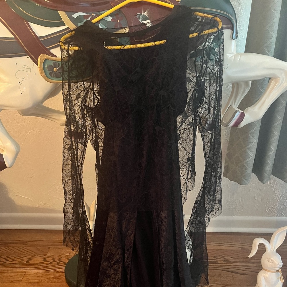 Little girls or petite sized custom made witches outfit